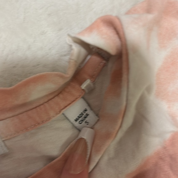 Guess Pink Tie-Dye Crop Top – Size Small | Y2K Streetwear | Soft Girl Aesthetic - Picture 3 of 5